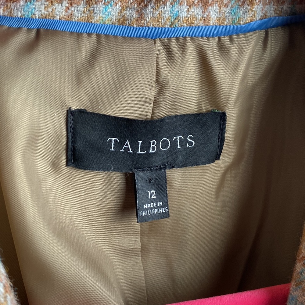 Talbot Multicolor Two Button Blazer Jacket - image 6